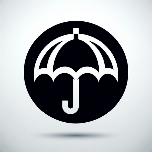 Umbrella Silhouette Logo