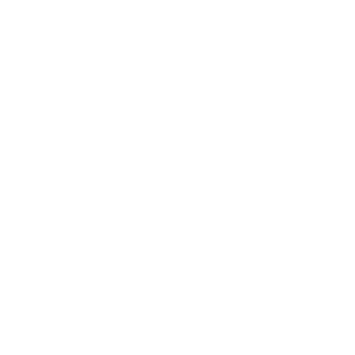 Bold Umbrella Logo #ffffff