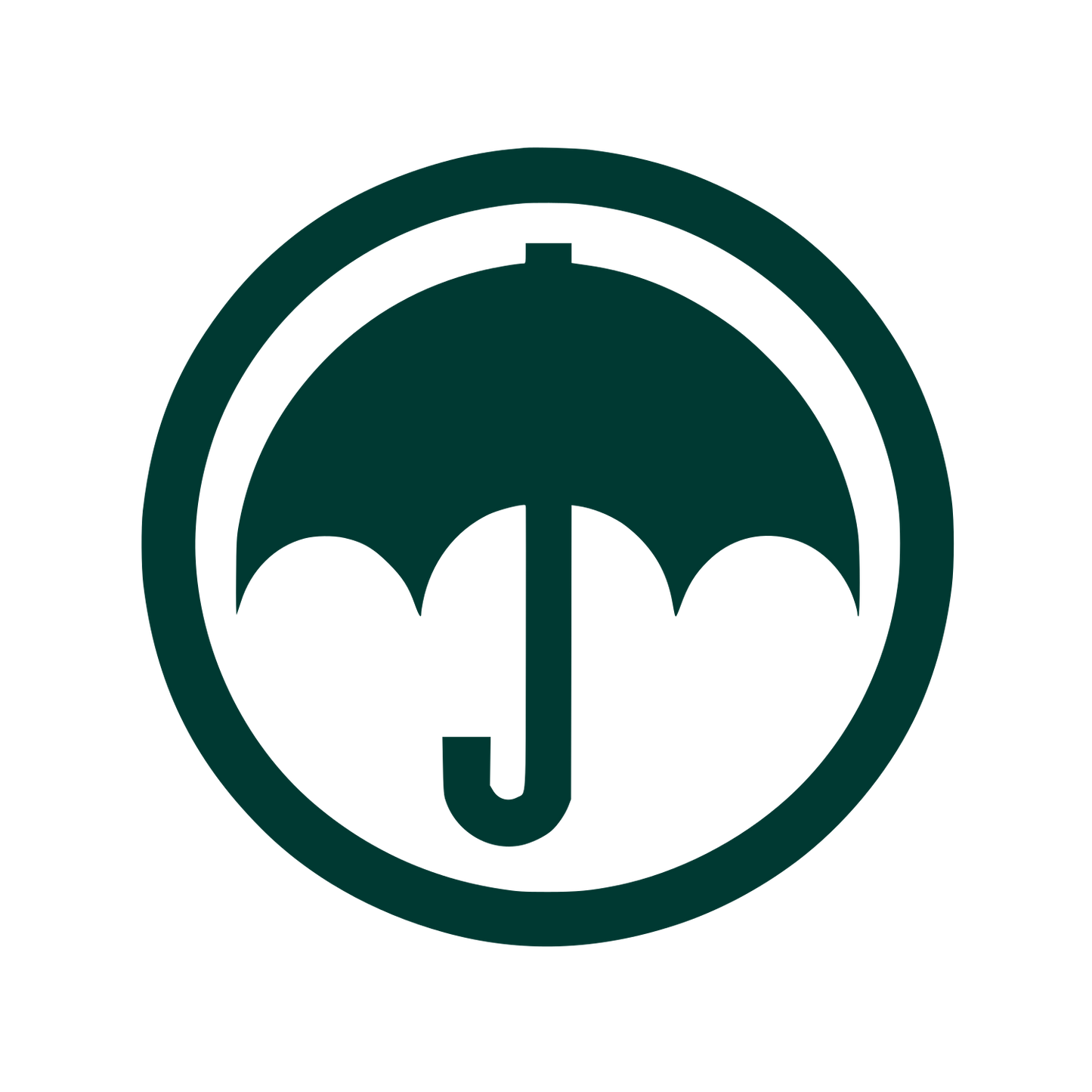 Umbrella Logo Design #003932