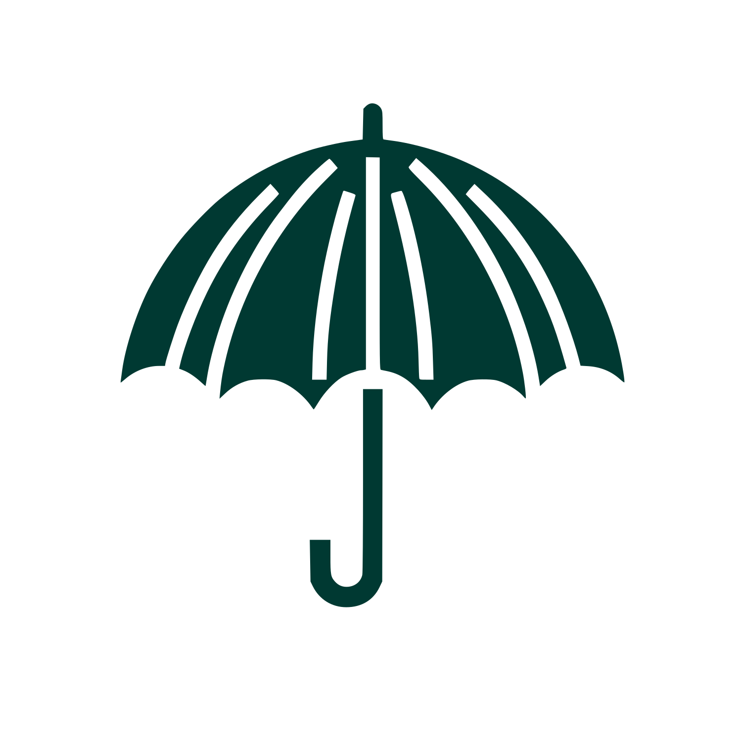 Umbrella Logo Design #003932