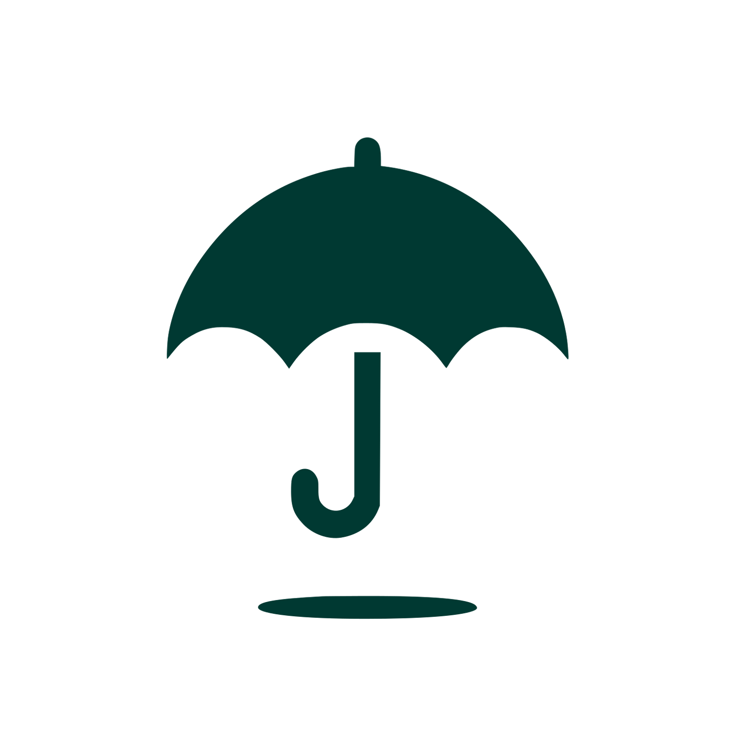 Umbrella Logo Design #003932