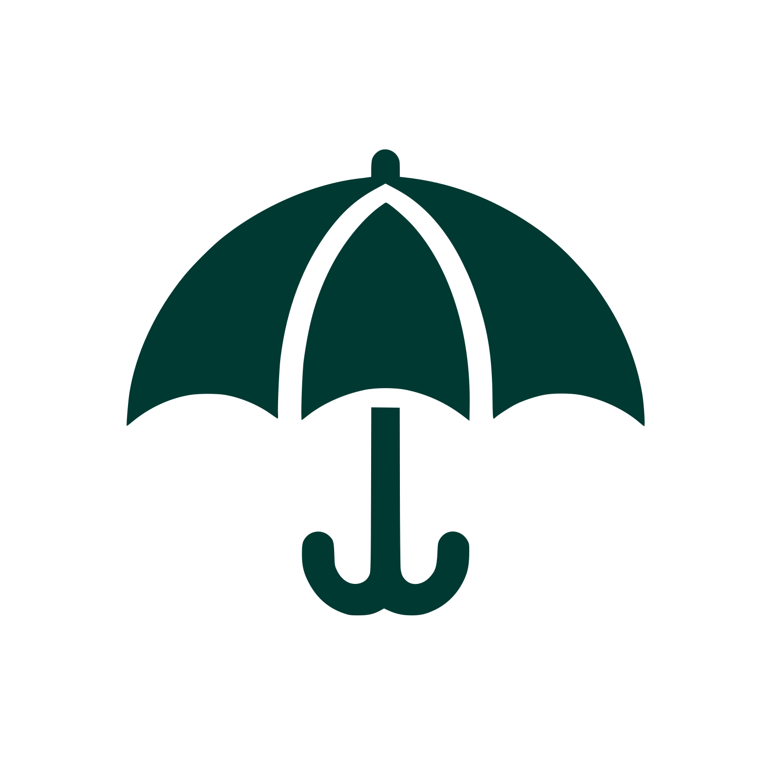 Umbrella Logo Design #003932