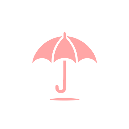 Umbrella Logo #ffa6a6