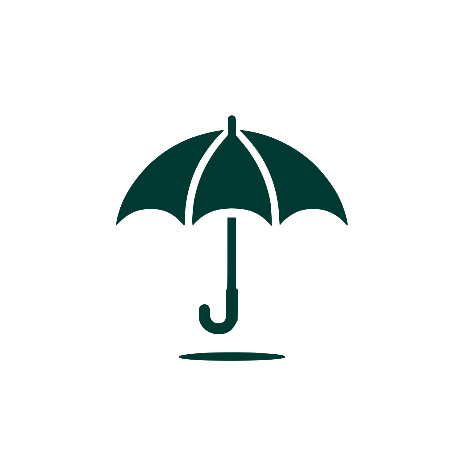 Umbrella Logo #003932