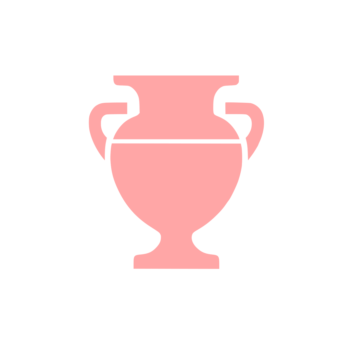 Classical Vase Logo #ffa6a6