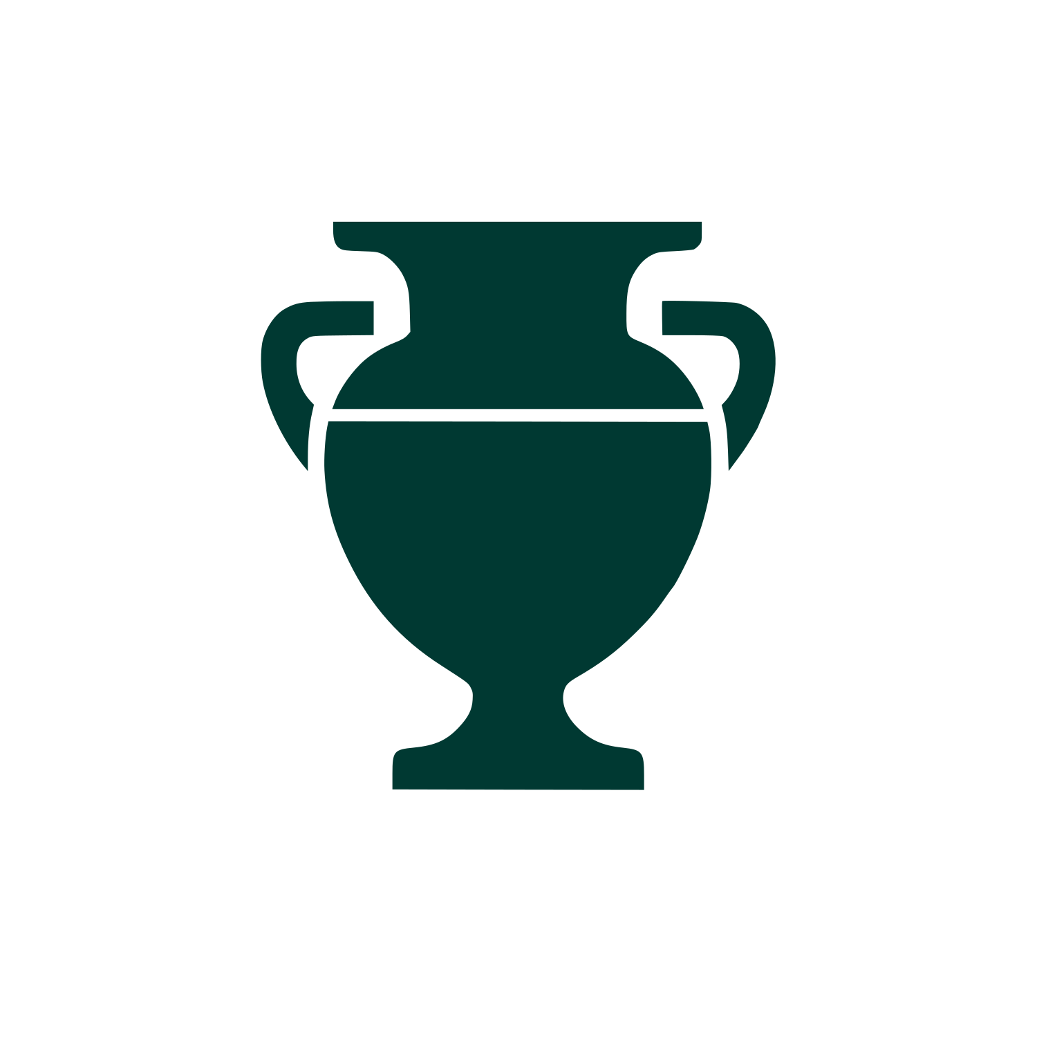 Classical Vase Logo #003932