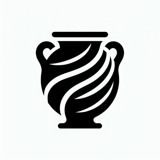 Monochrome Vase Logo