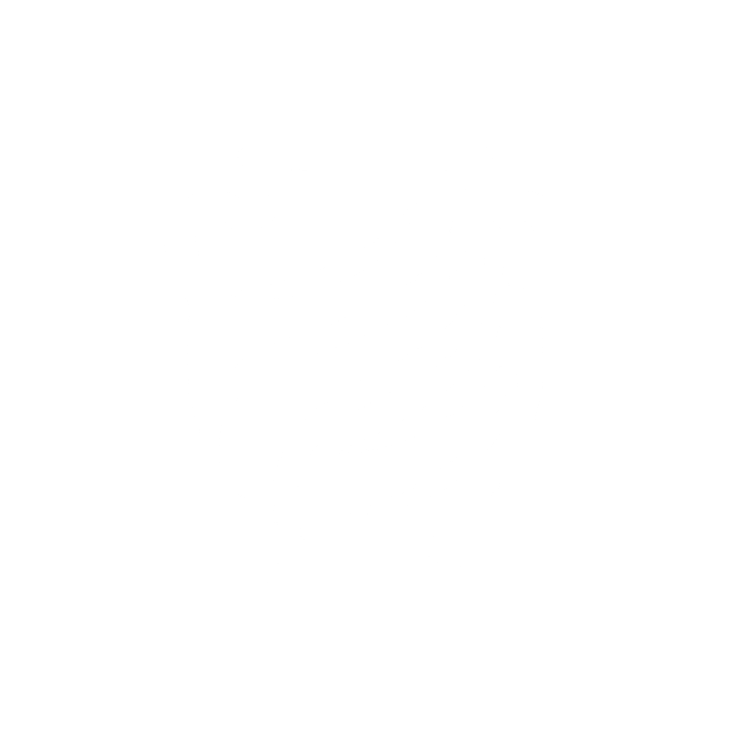 Monochrome Vase Logo #ffffff
