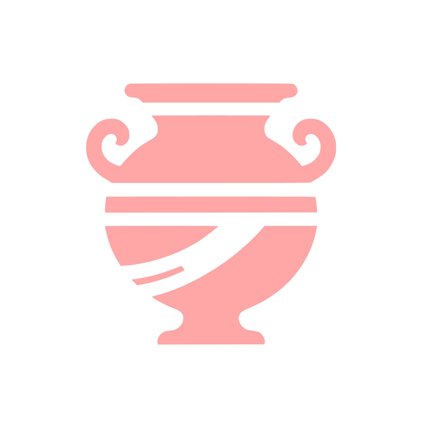 Classic Vase Logo #ffa6a6