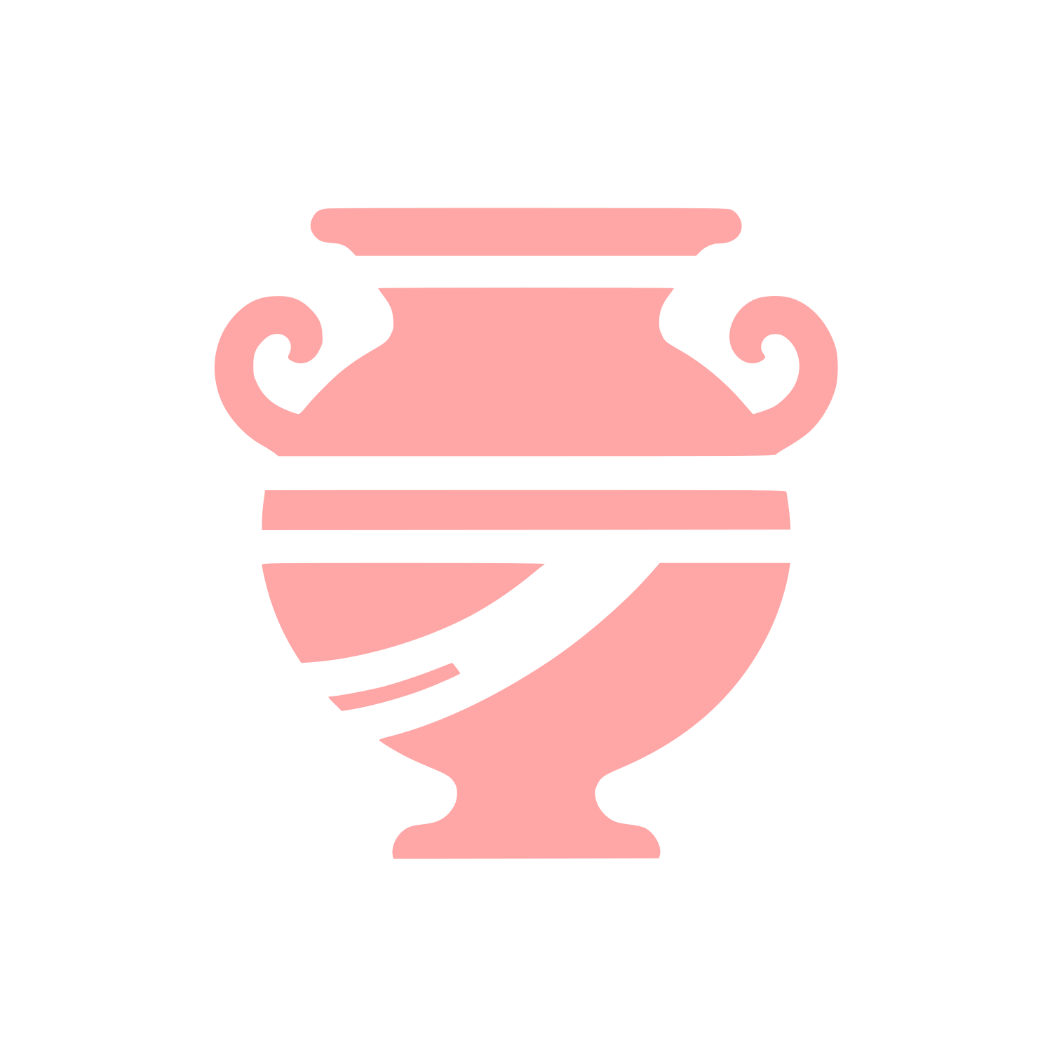 Classic Vase Logo #ffa6a6