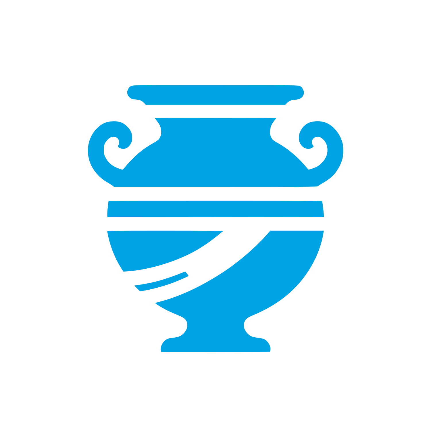Classic Vase Logo #00a3e4