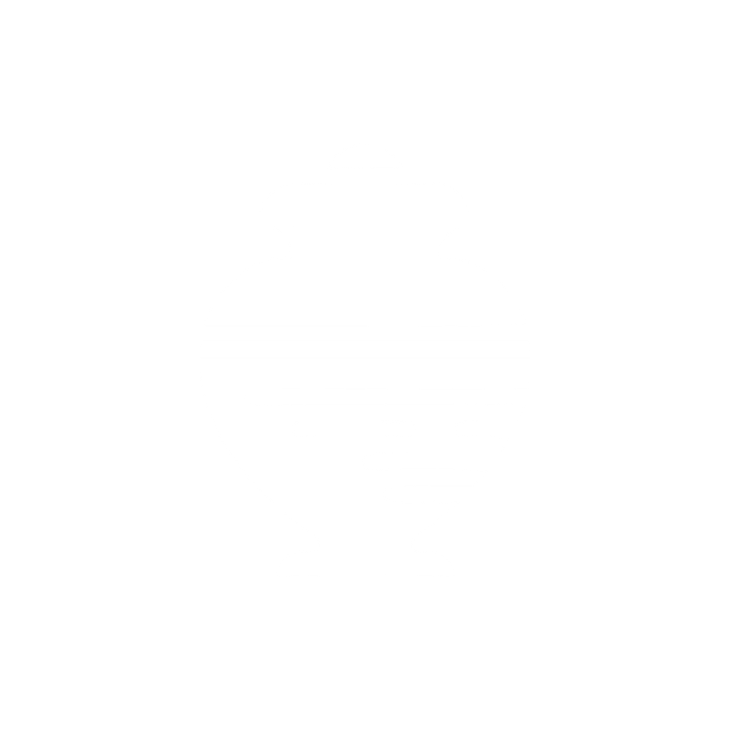 Abstract Urn Logo #ffffff