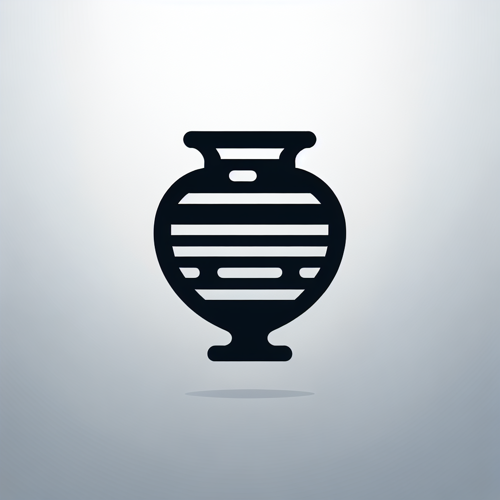 Vase Silhouette Logo