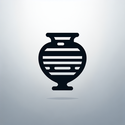 Vase Silhouette Logo