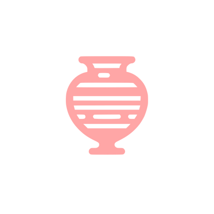 Vase Silhouette Logo #ffa6a6