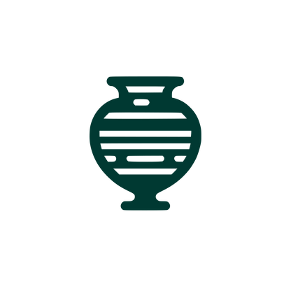 Vase Silhouette Logo #003932