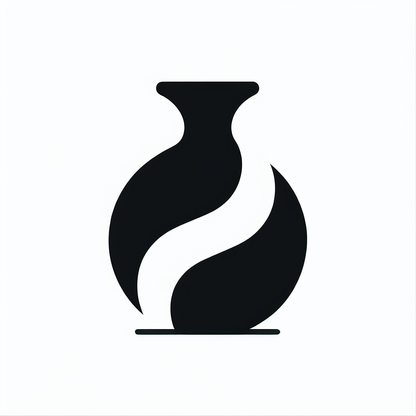 Minimalist Vase Logo