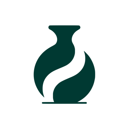 Minimalist Vase Logo #003932