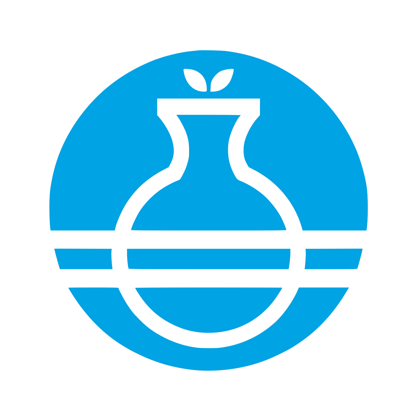 Vase Logo #00a3e4