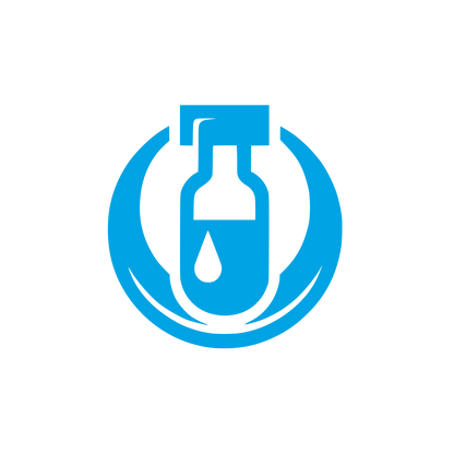 Test Tube Logo #00a3e4
