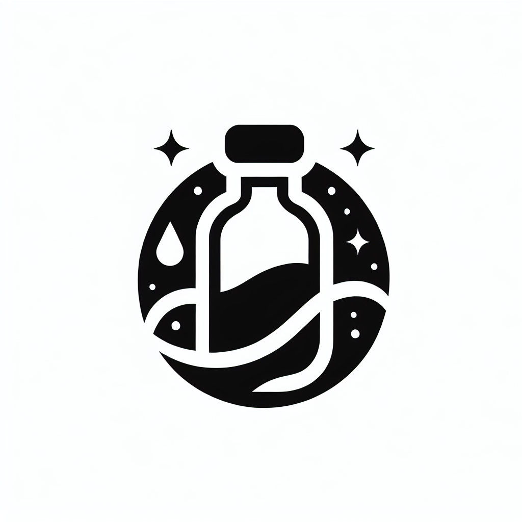 Potion Bottle Logo