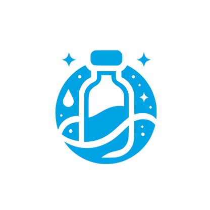 Potion Bottle Logo #00a3e4