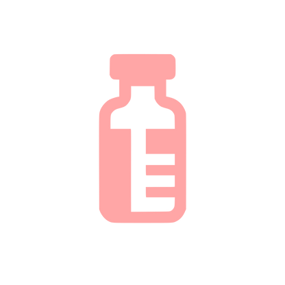 Medicine Bottle Logo #ffa6a6