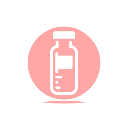 Medical Vial Logo #ffa6a6