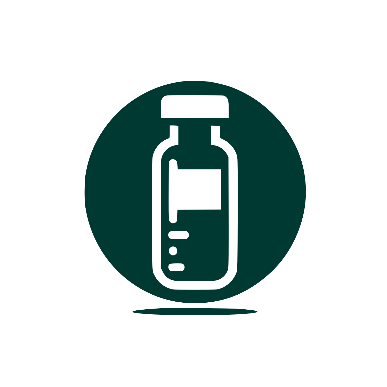 Medical Vial Logo #003932