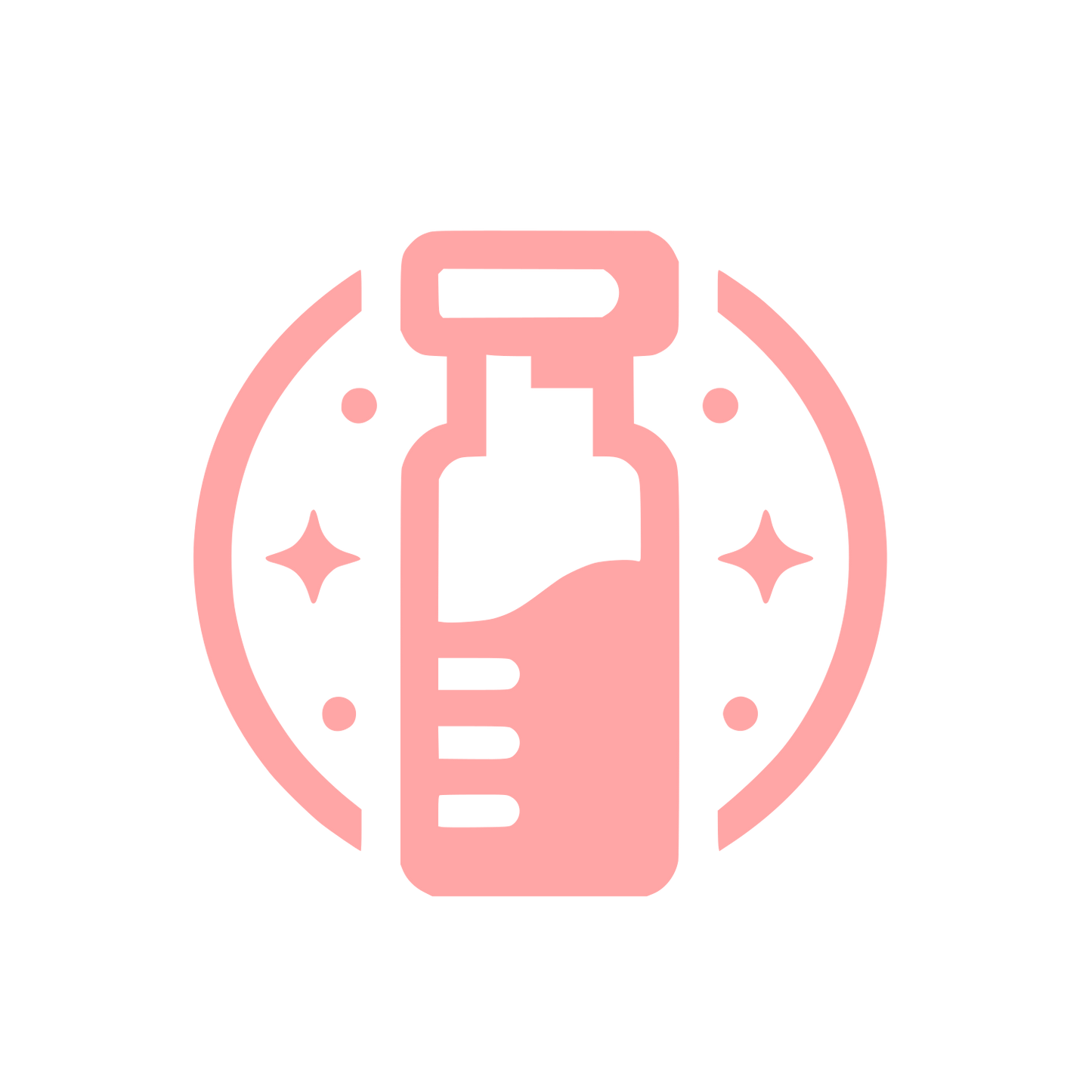 Clean Product Logo #ffa6a6