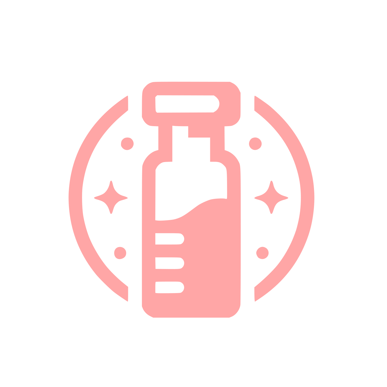 Clean Product Logo #ffa6a6