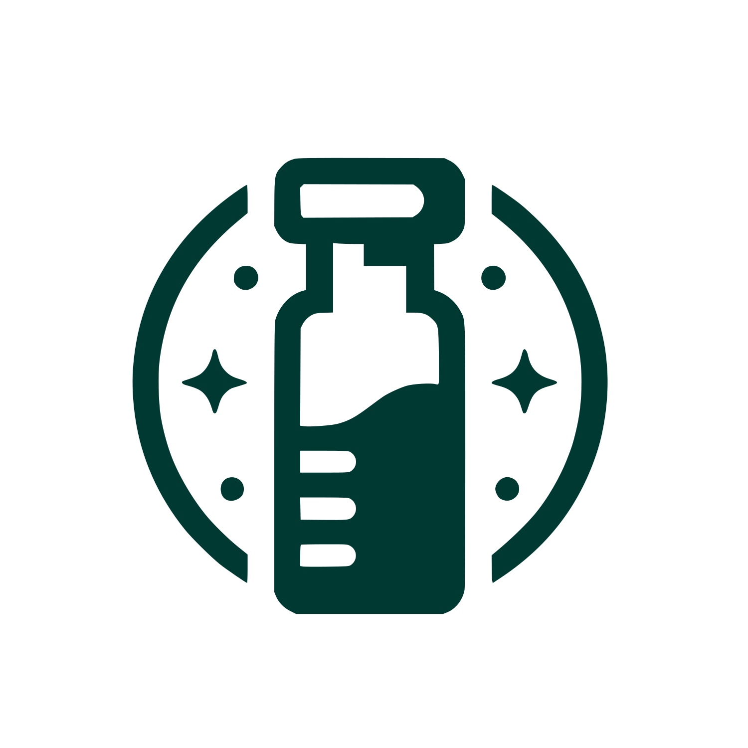 Clean Product Logo #003932