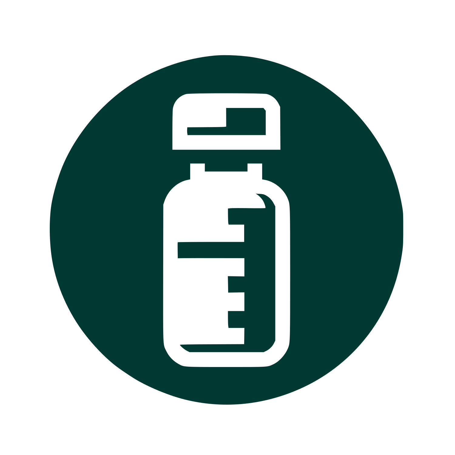 Medicine Bottle Logo #003932