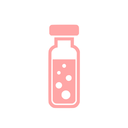 Potion Bottle Logo #ffa6a6