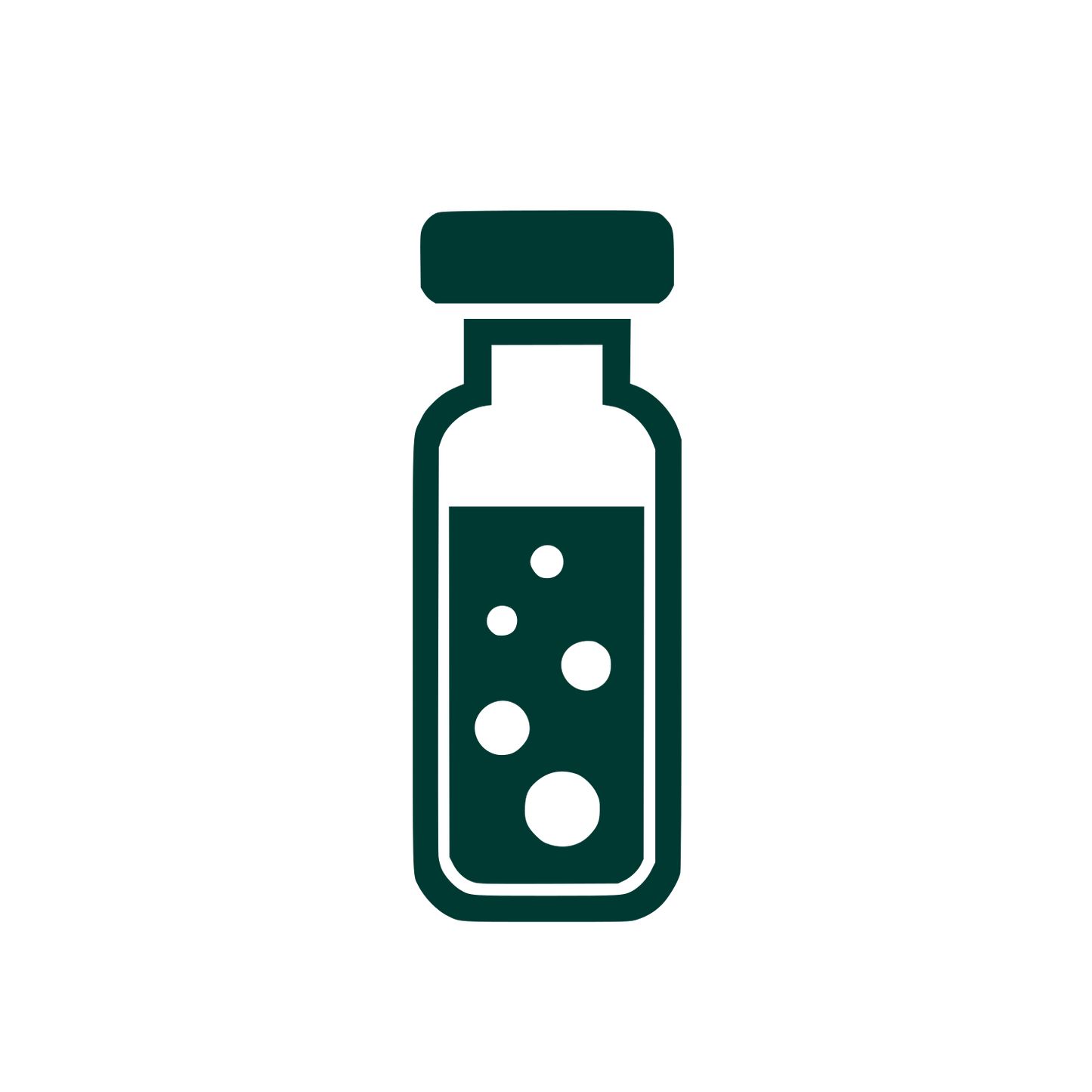 Potion Bottle Logo #003932