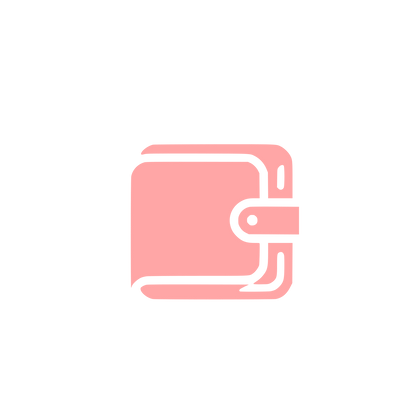 Wallet Brand Logo #ffa6a6