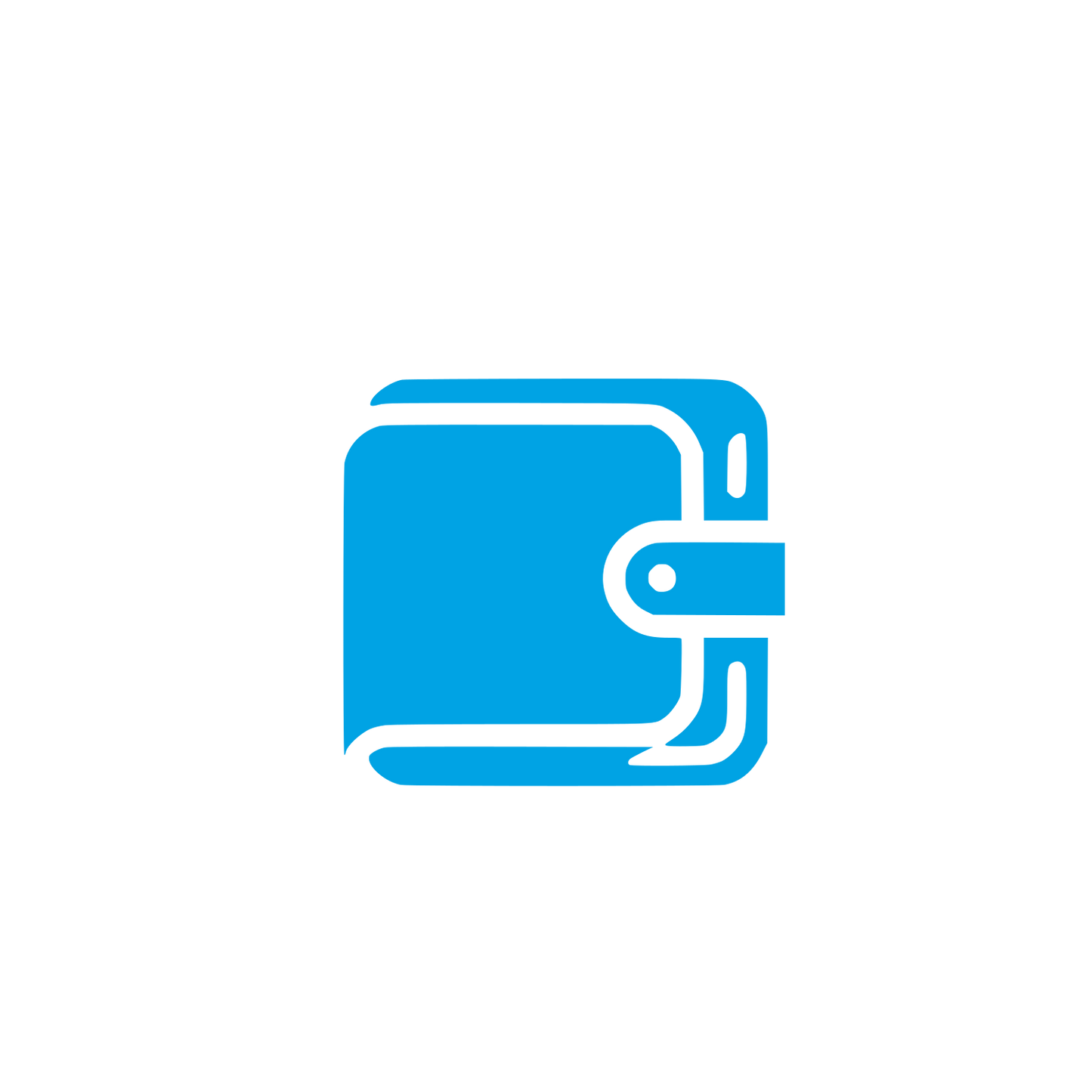 Wallet Brand Logo #00a3e4