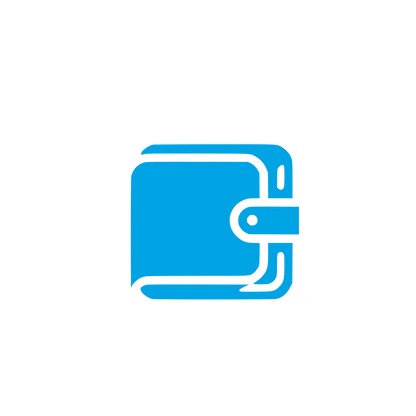 Wallet Brand Logo #00a3e4