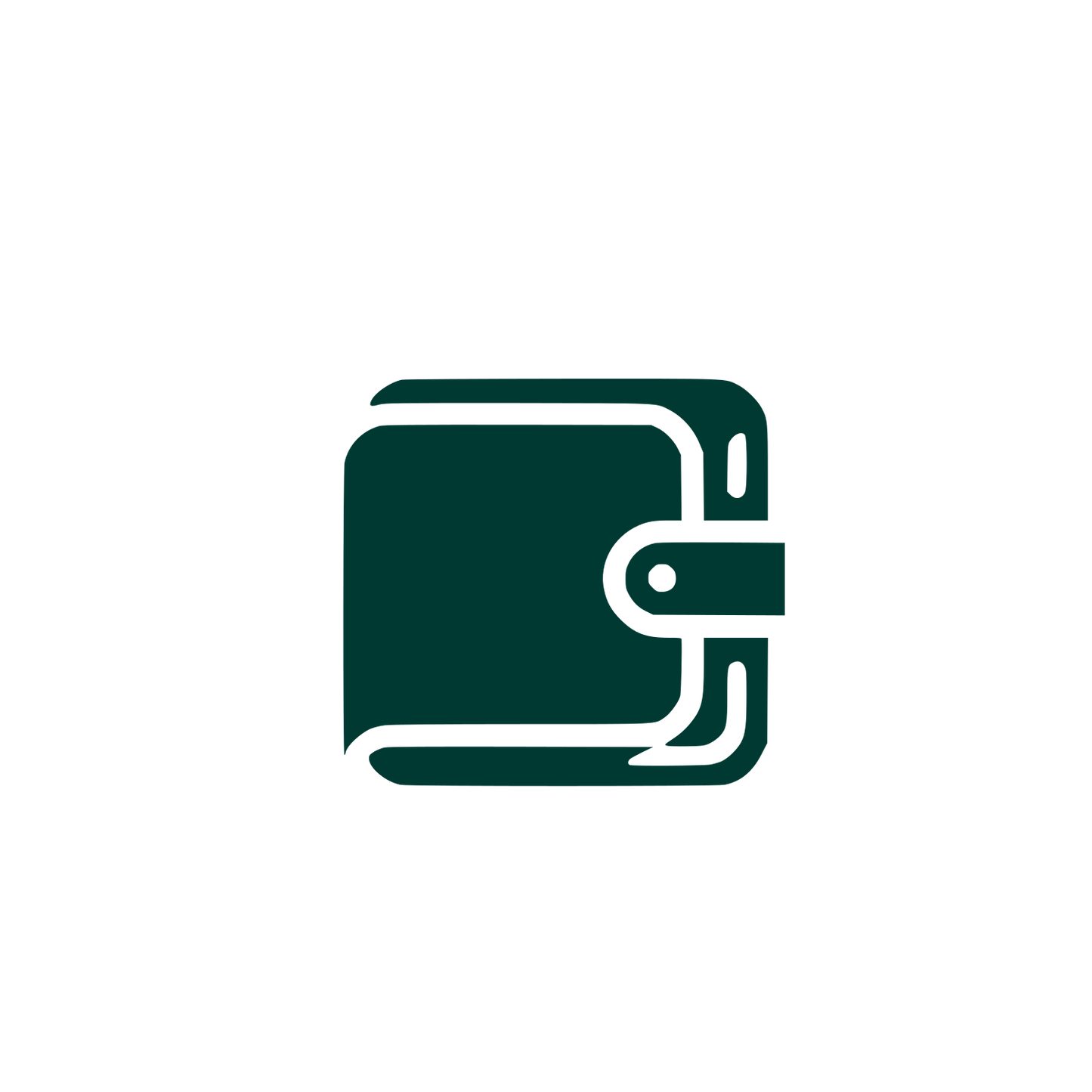 Wallet Brand Logo #003932