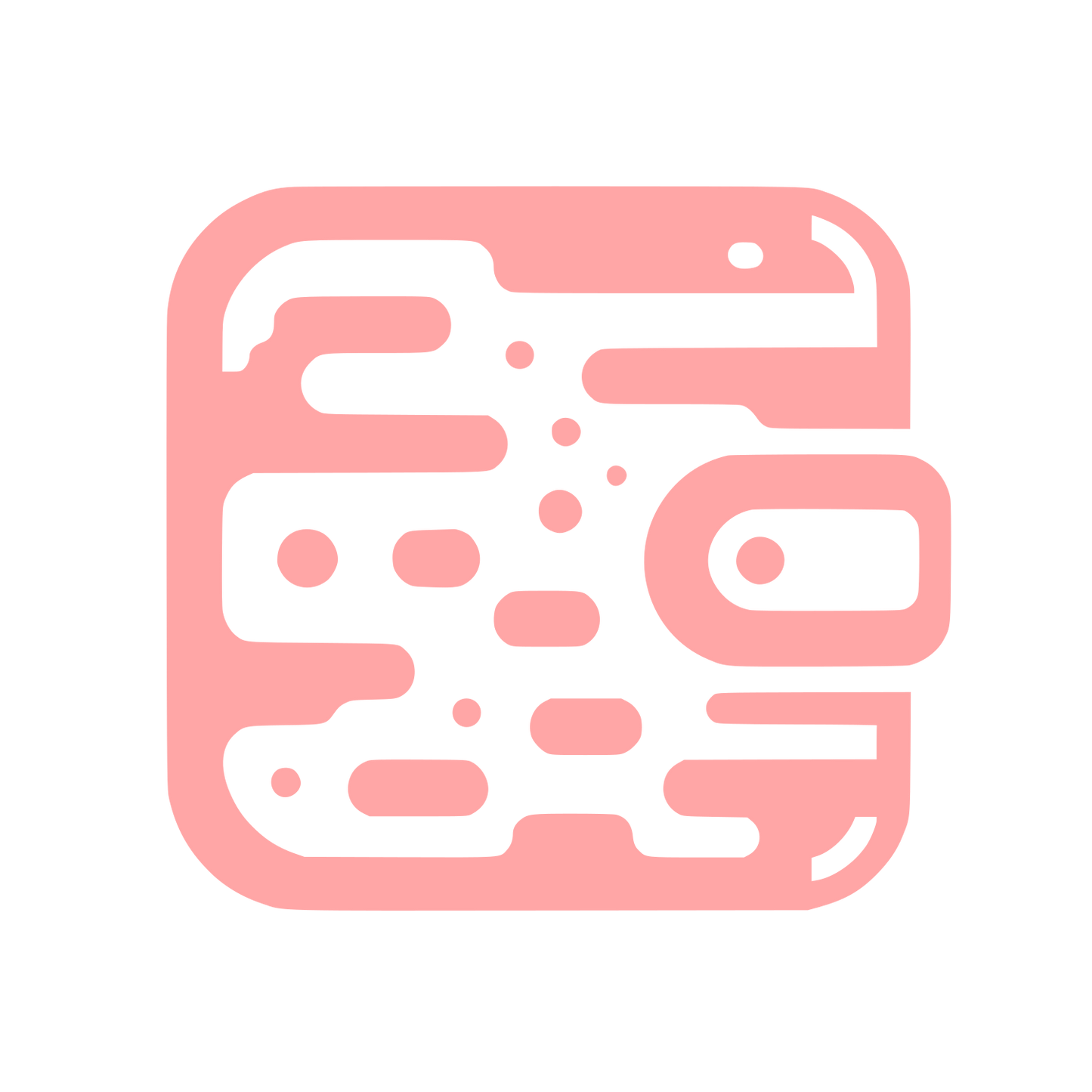 Wallet Circuitry Logo #ffa6a6