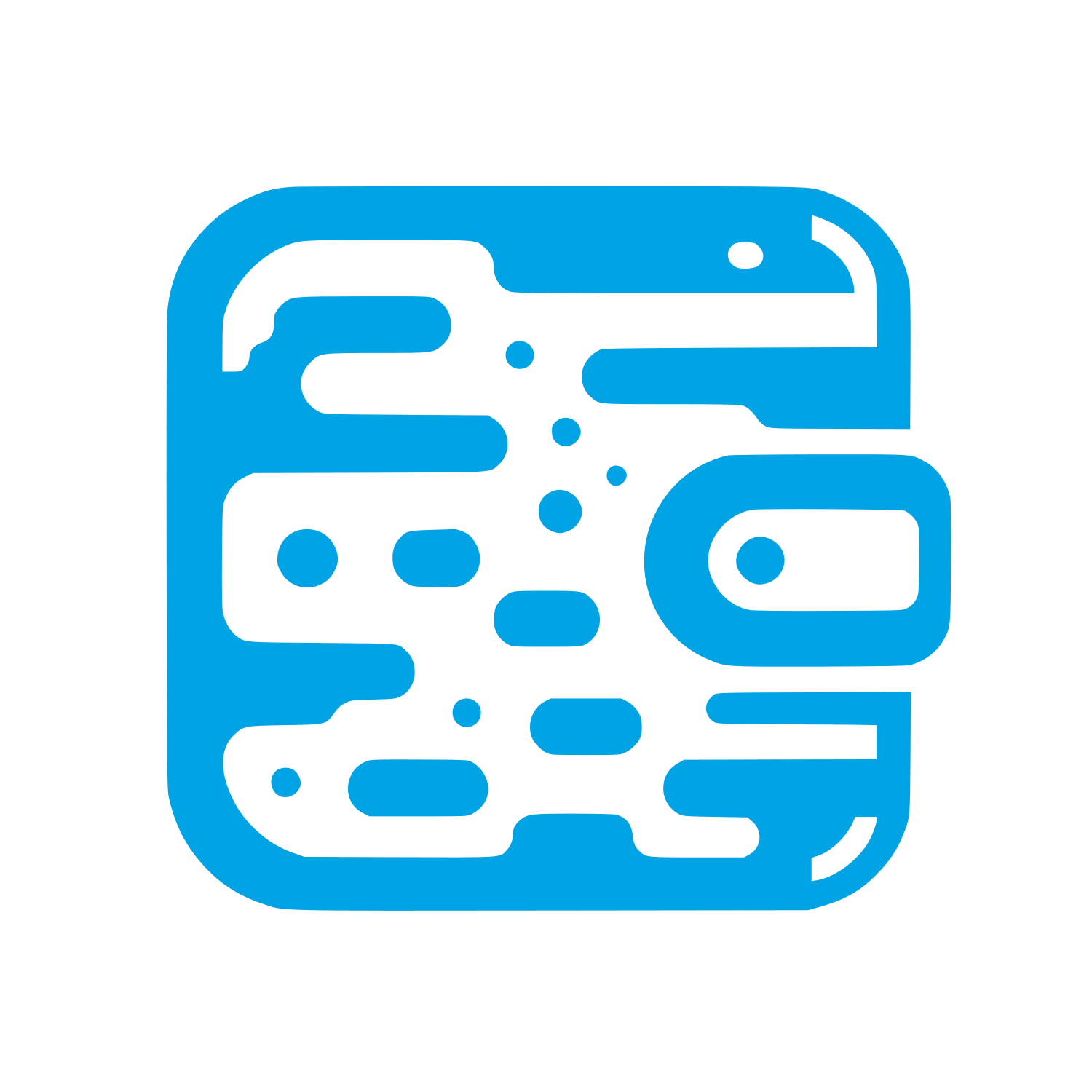 Wallet Circuitry Logo #00a3e4