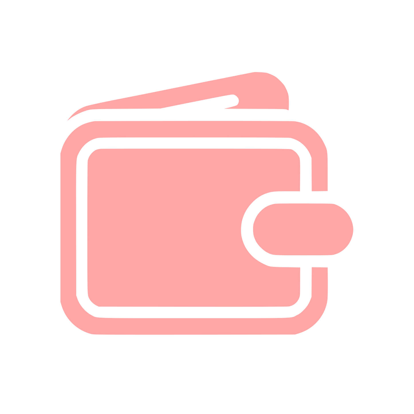 Wallet Logo #ffa6a6