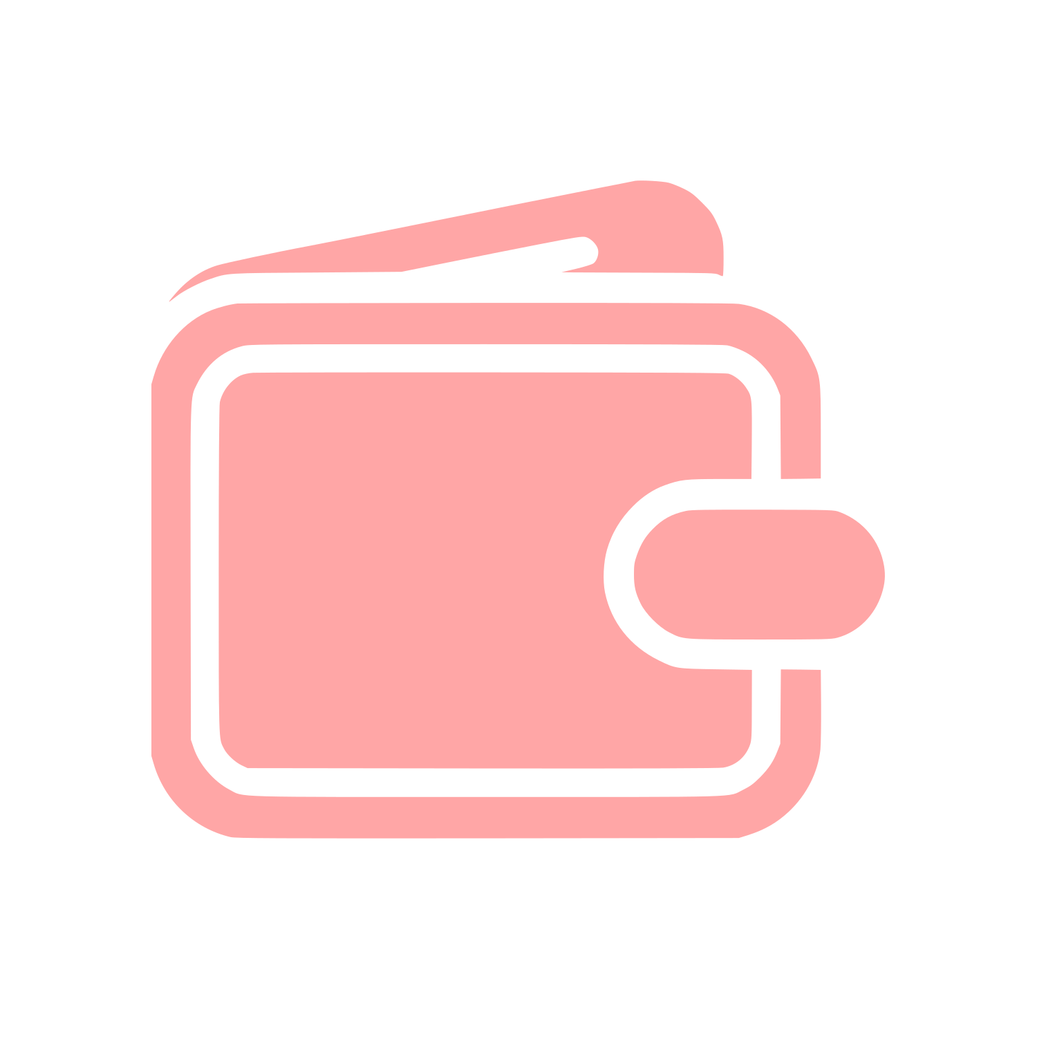 Wallet Logo #ffa6a6