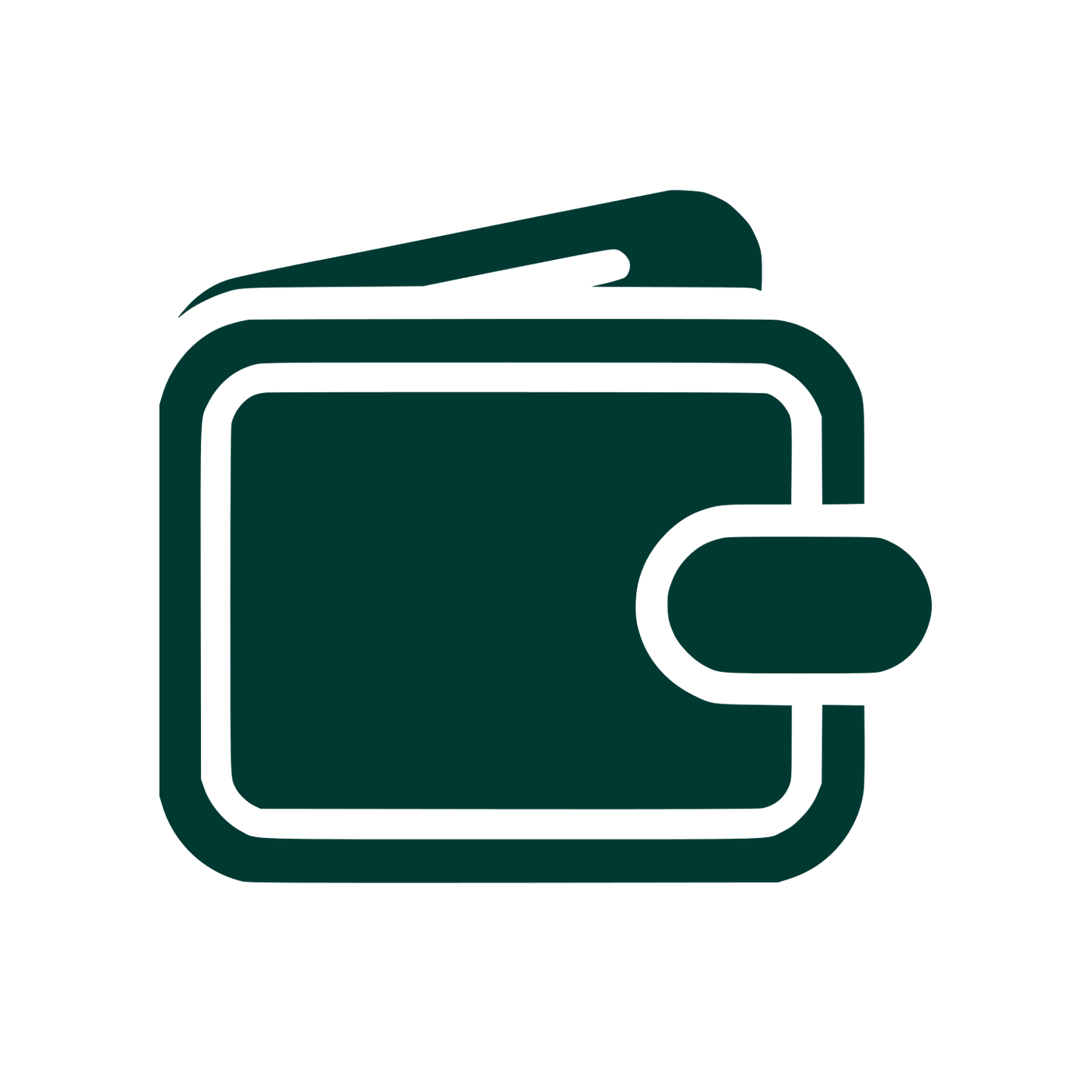 Wallet Logo #003932