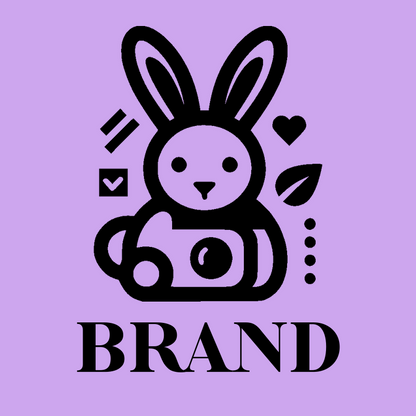Rabbit with Camera Logo preview