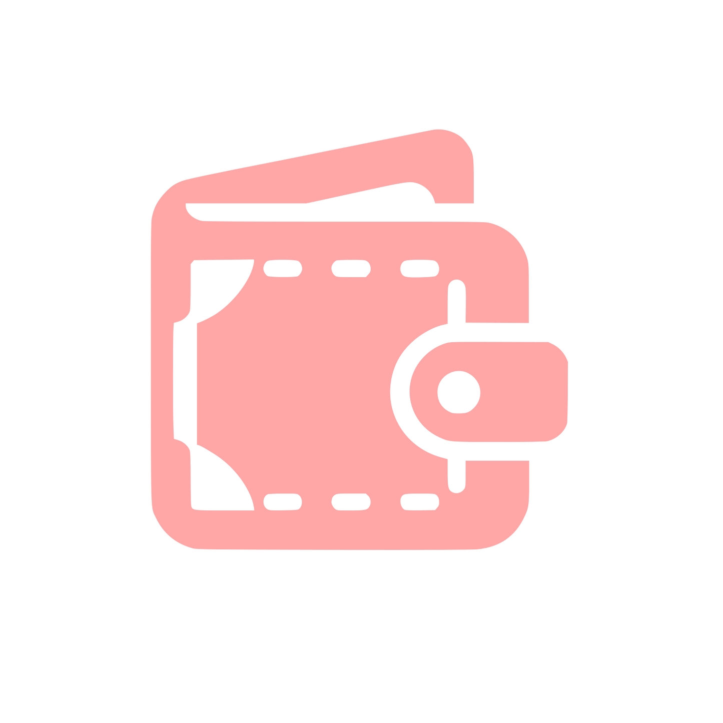 Wallet Security Logo #ffa6a6