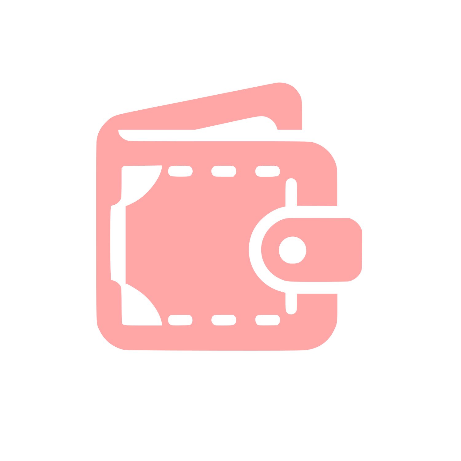 Wallet Security Logo #ffa6a6