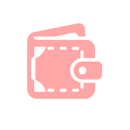 Wallet Security Logo #ffa6a6