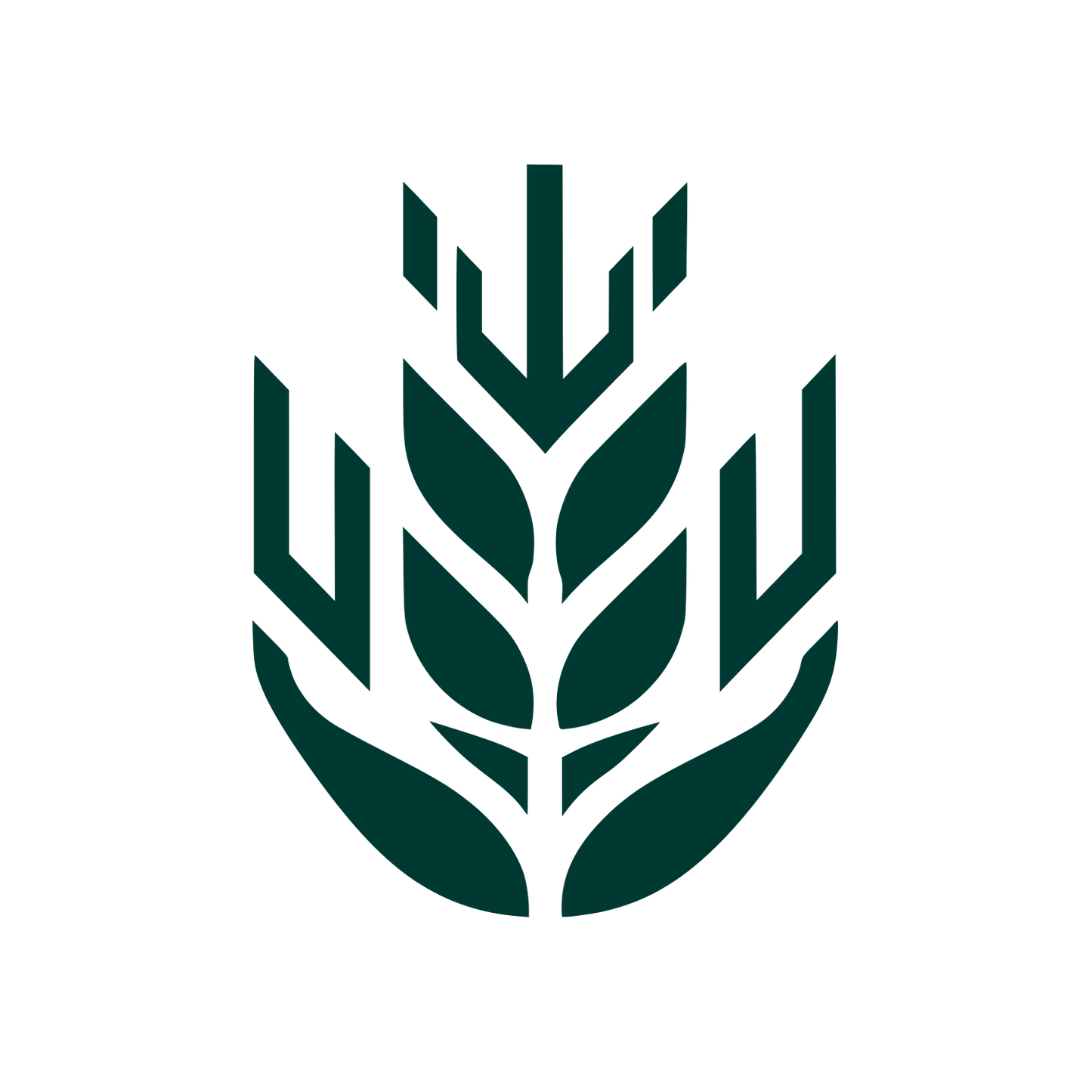 Wheat Logo #003932