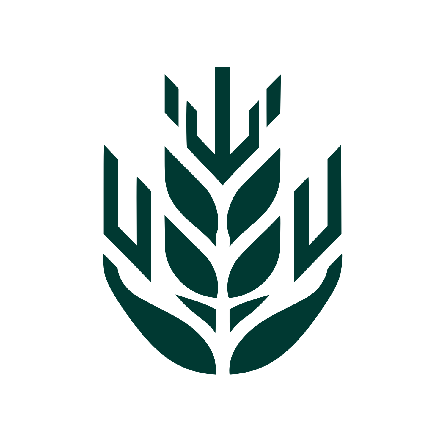 Wheat Logo #003932